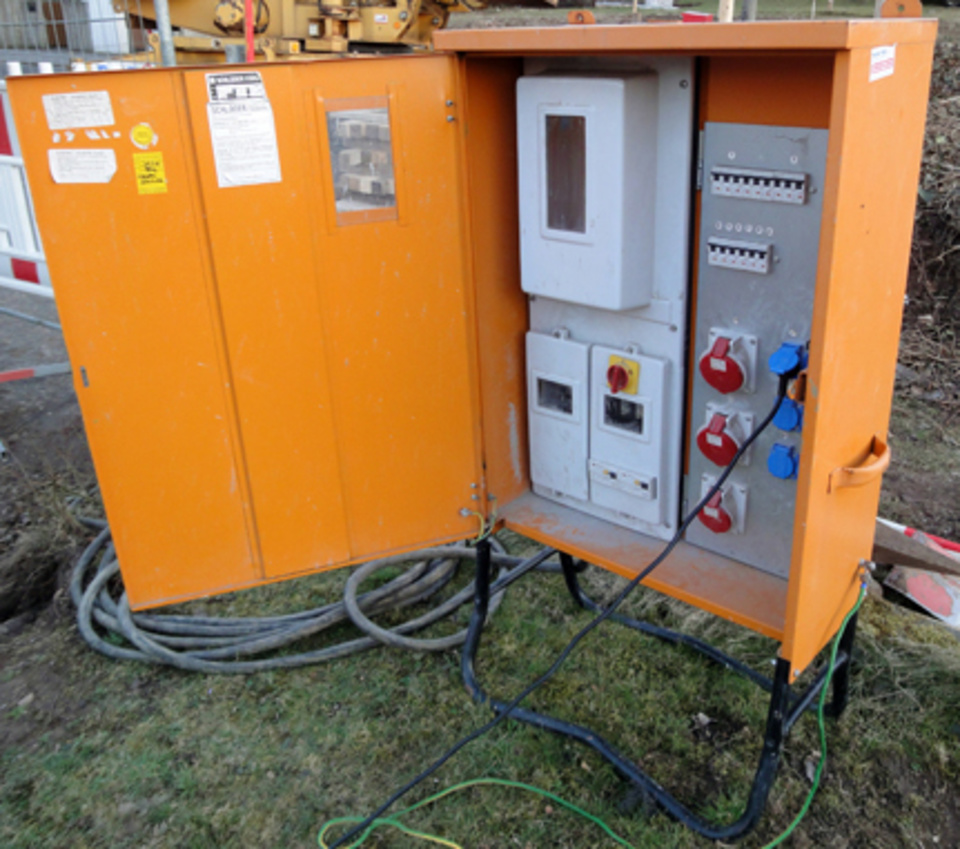 Baustromkasten bei Elektrotechnik Friedrich-Schreier GmbH in Pleystein